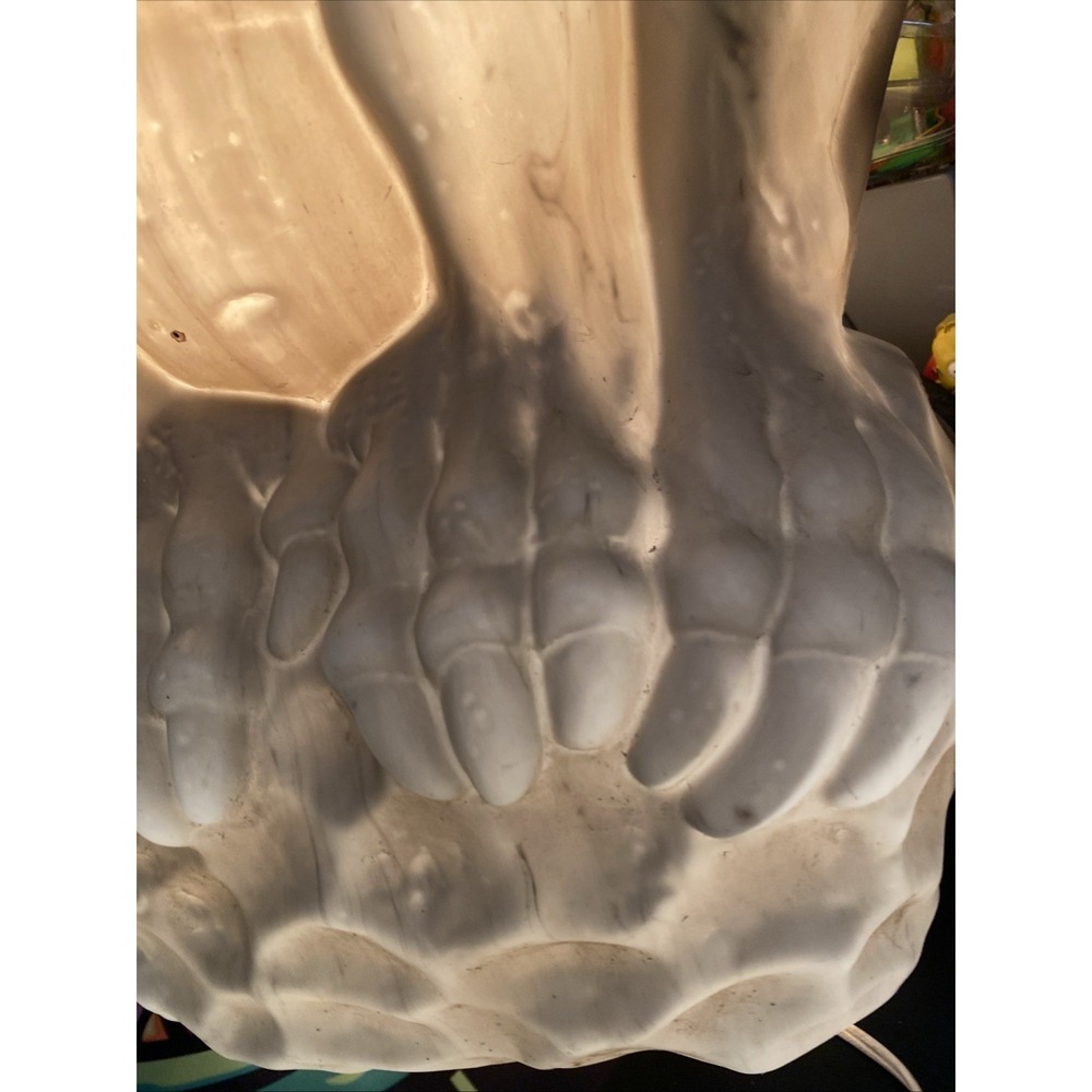 Vintage 28" EMPIRE Halloween Lighted Blow Mold Gargoyle Monster, Works 90's - Picture 5 of 13